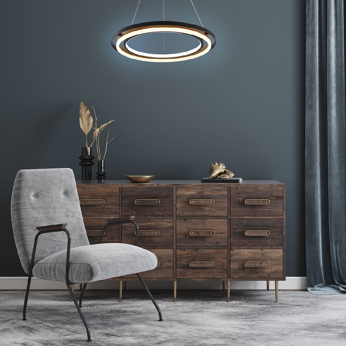 Подвесная люстра Escada Lagom 10248/2LED Подвесная люстра Escada Lagom 10248/2LED