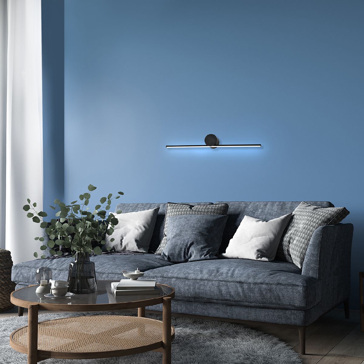 Настенный светильник Escada Line 10291/1LED Black Настенный светильник Escada Line 10291/1LED Black