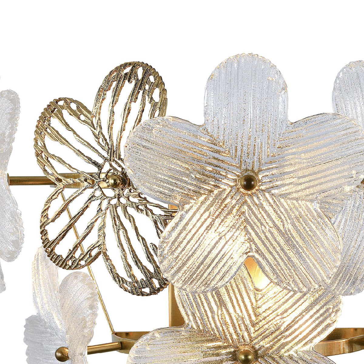Настенный светильник Indigo Fiori 12049/2W Brass V000554 Настенный светильник Indigo Fiori 12049/2W Brass V000554
