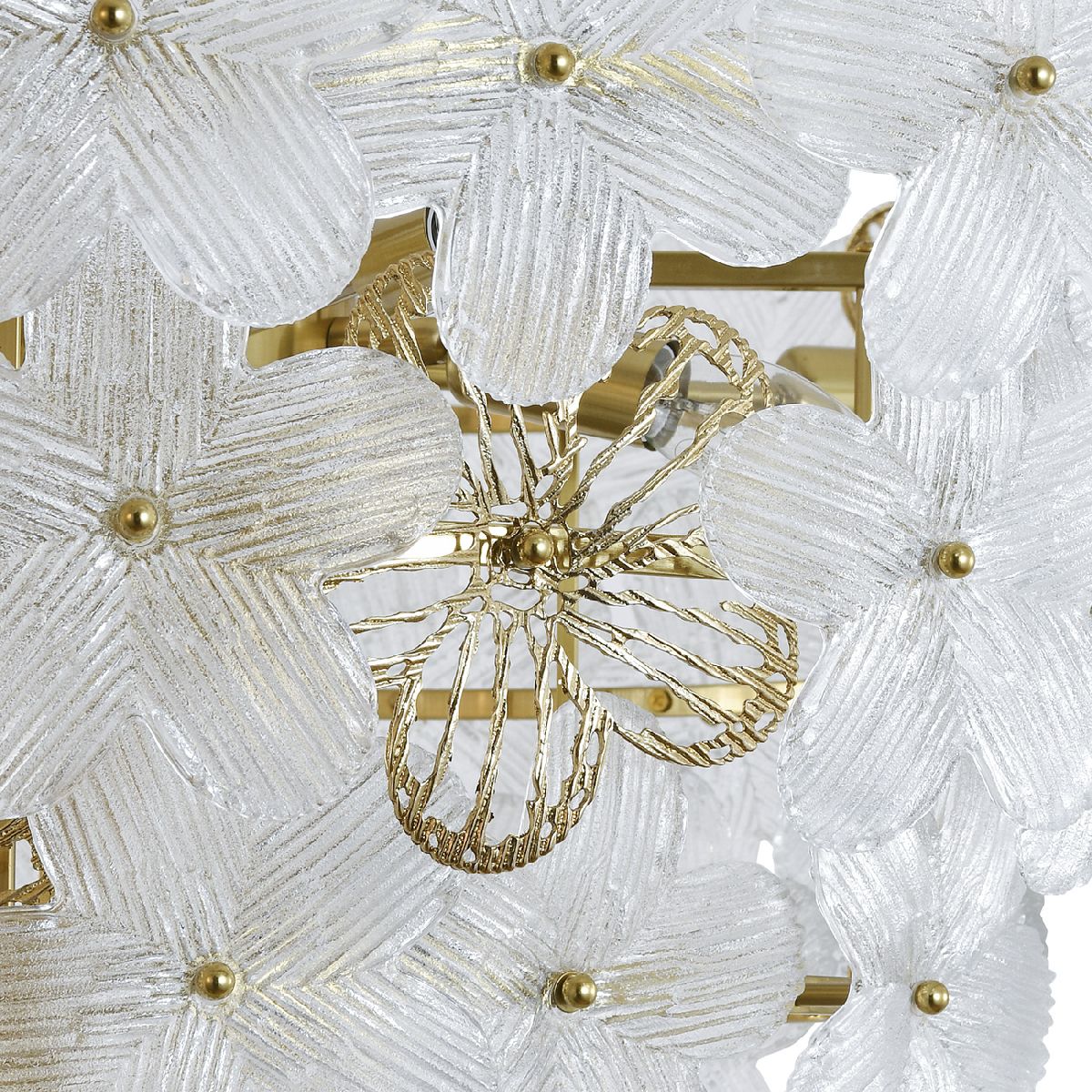 Подвесная люстра Indigo Fiori 12049/10P Brass V000556 Подвесная люстра Indigo Fiori 12049/10P Brass V000556