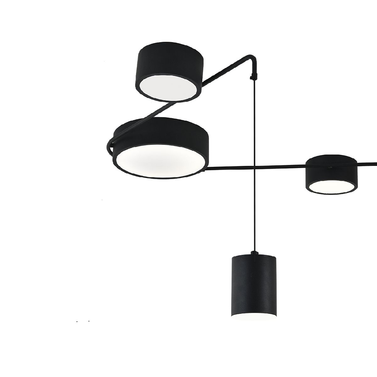 Потолочный светильник Indigo Modulo 14028/5С Black V000161L Потолочный светильник Indigo Modulo 14028/5С Black V000161L