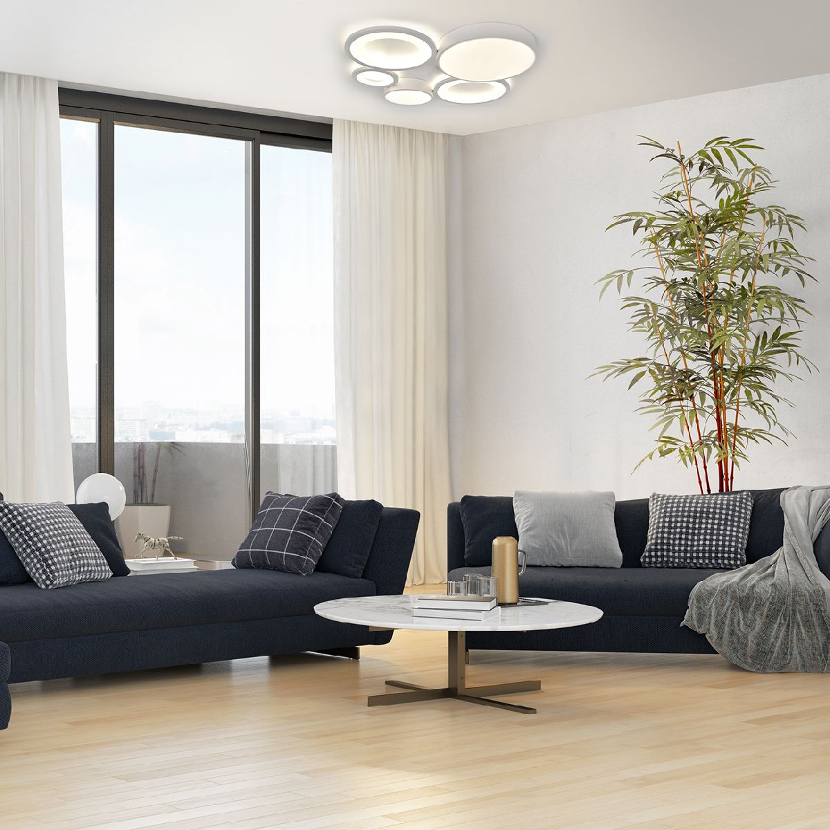 Потолочная люстра Escada Streamline 10286/5LED Потолочная люстра Escada Streamline 10286/5LED