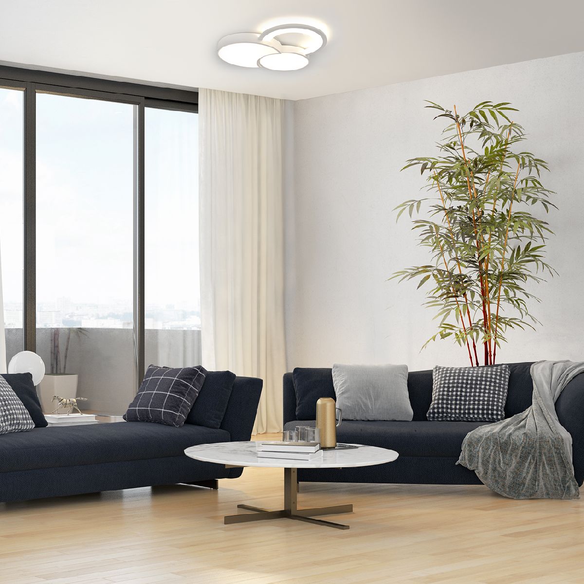 Потолочный светильник Escada Streamline 10286/3LED Потолочный светильник Escada Streamline 10286/3LED