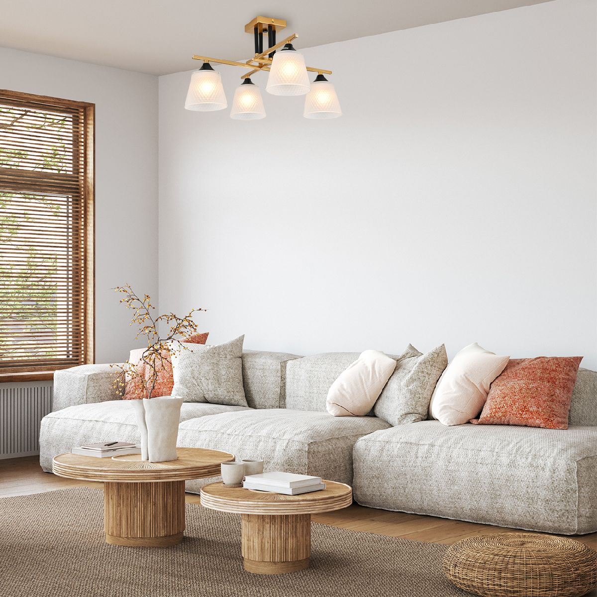 Потолочная люстра Escada Deutzia 2128/4P Потолочная люстра Escada Deutzia 2128/4P