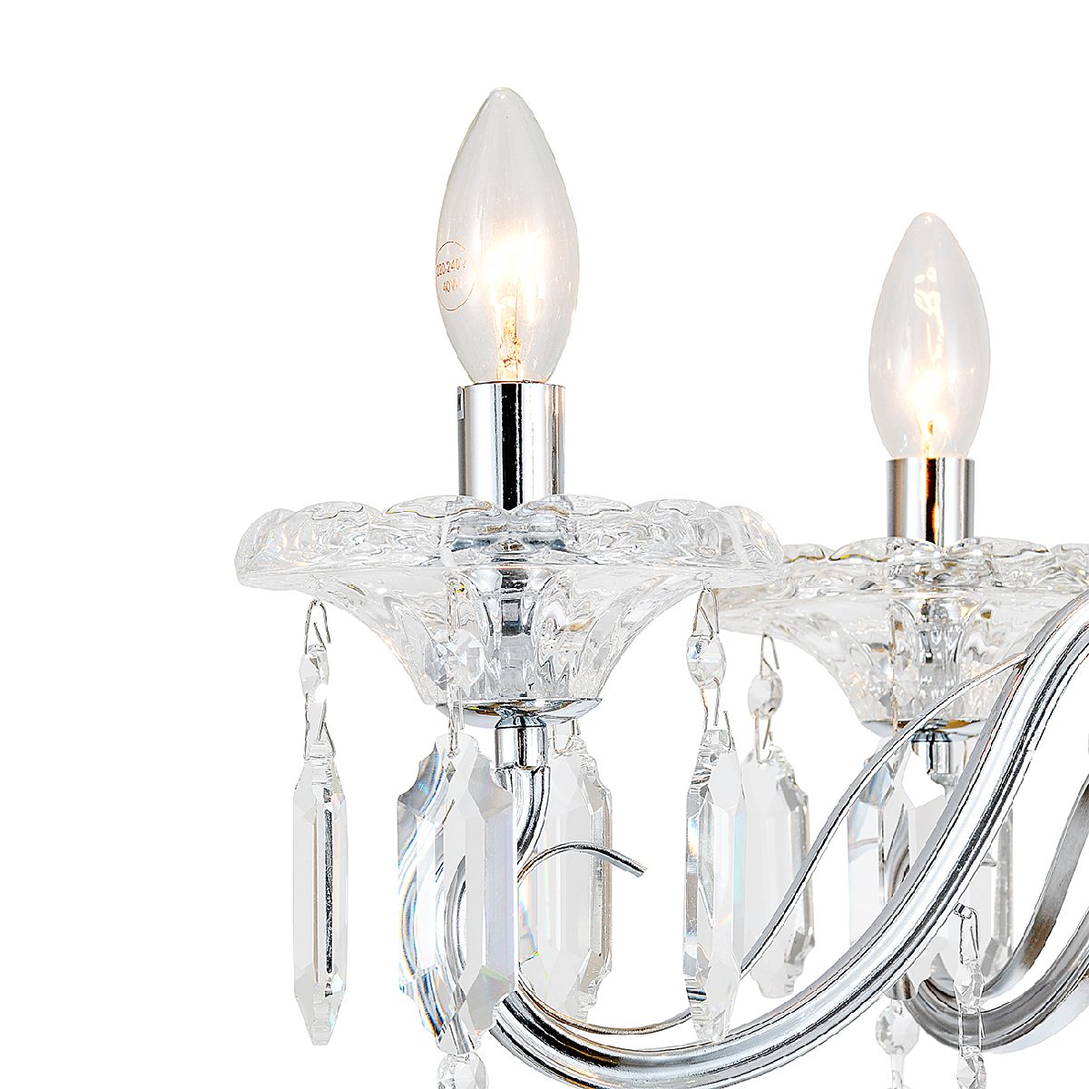 Подвесная люстра Escada Fantail 2111/5P Chrome Подвесная люстра Escada Fantail 2111/5P Chrome