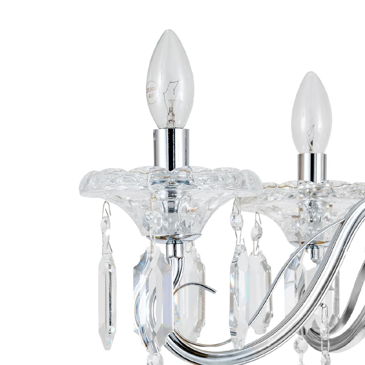 Подвесная люстра Escada Fantail 2111/5P Chrome Подвесная люстра Escada Fantail 2111/5P Chrome