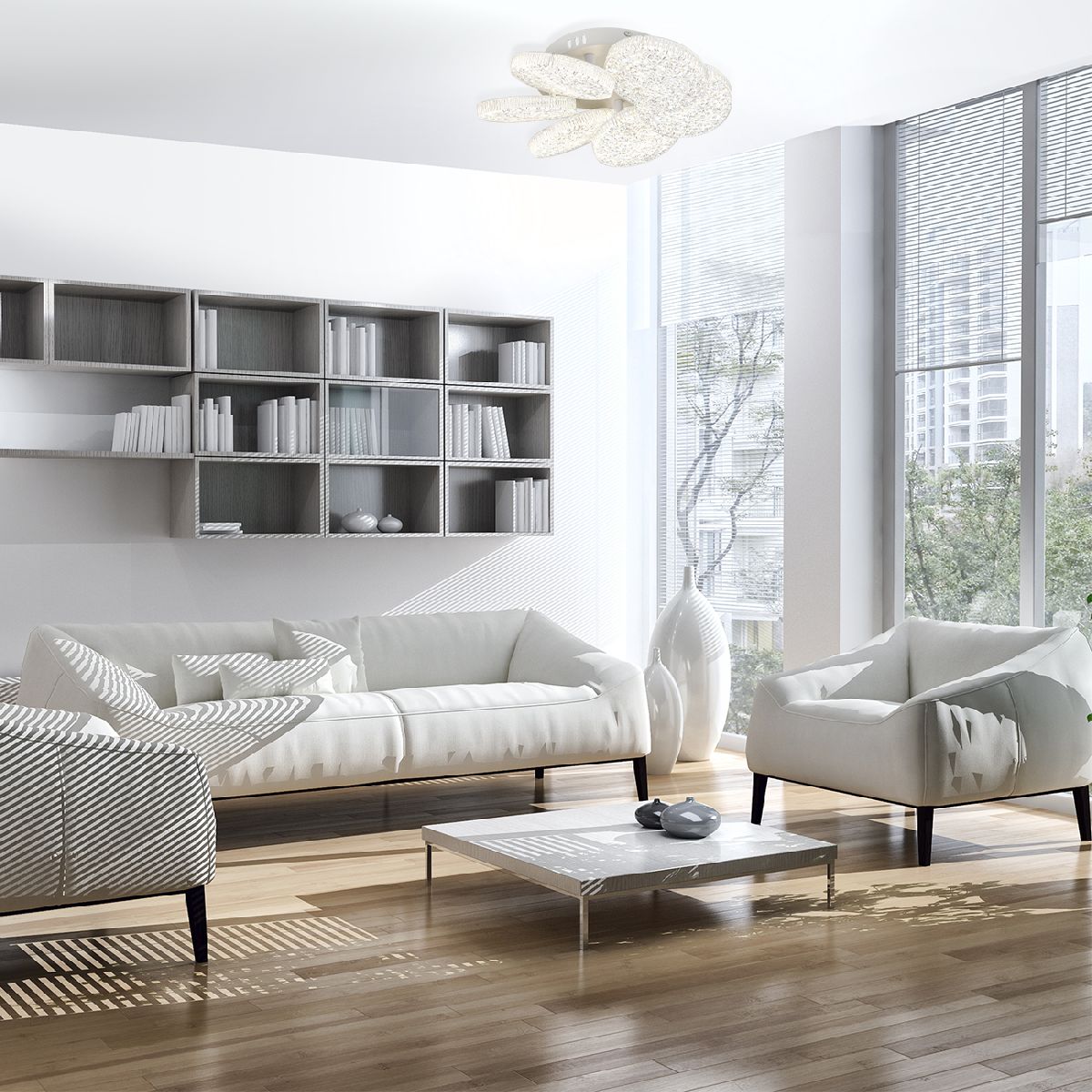 Потолочная люстра Escada Agata 10278/6LED Потолочная люстра Escada Agata 10278/6LED