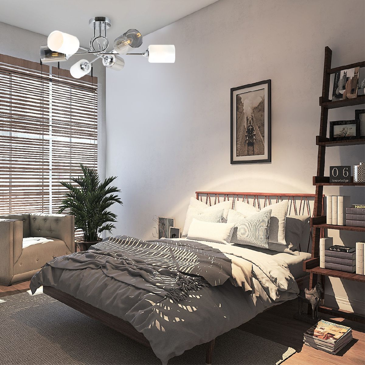 Потолочная люстра Escada Duo 1126/6PL Потолочная люстра Escada Duo 1126/6PL