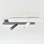 Потолочный светильник Escada 20047SMA/01LED WH/BK