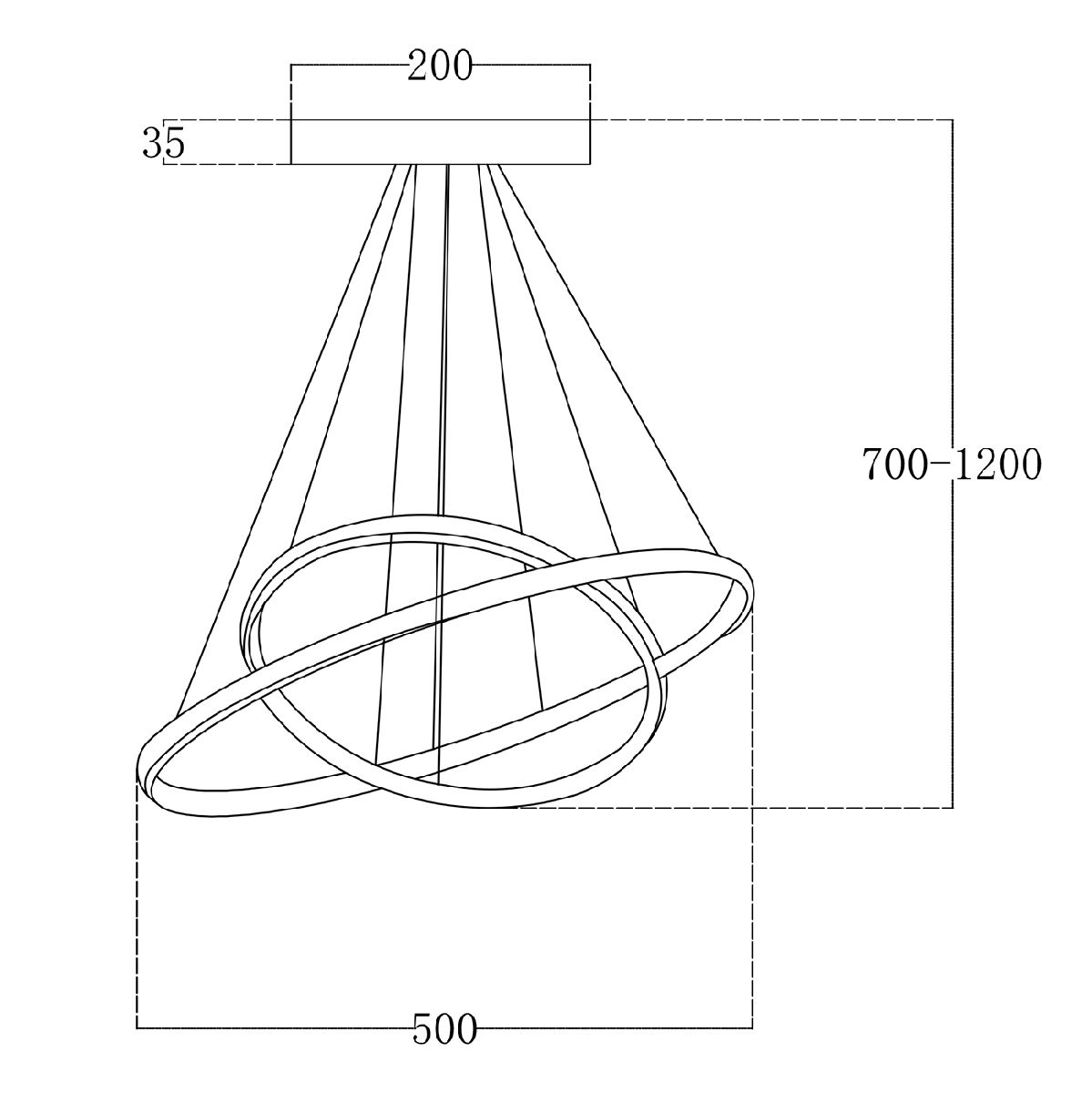 Подвесной светильник Escada Euler 10228/2LED Подвесной светильник Escada Euler 10228/2LED