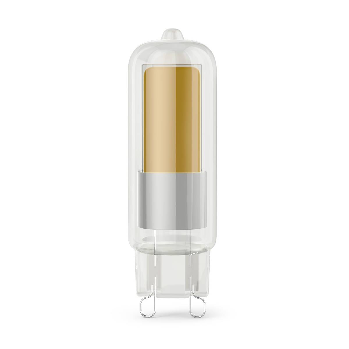Лампа светодиодная Gauss G9 5.5W 4100K прозрачная 107809205 Лампа светодиодная Gauss G9 5.5W 4100K прозрачная 107809205