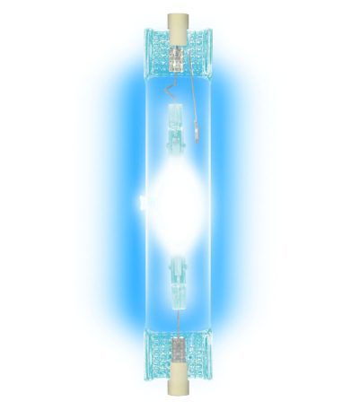 Лампа металлогалогенная линейная (04850) Uniel R7s 150W прозрачная MH-DE-150/BLUE/R7s