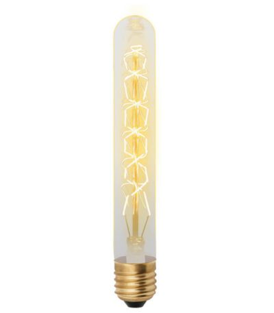 Лампа накаливания (UL-00000484) Uniel E27 60W золотистая IL-V-L28A-60/GOLDEN/E27 CW01
