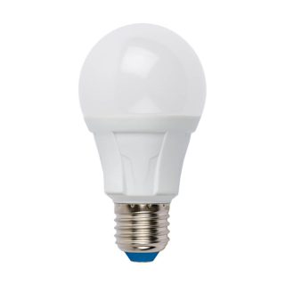Лампа светодиодная диммируемая (UL-00004290) Uniel E27 12W 3000K матовая LED-A60 12W/3000K/E27/FR/DIM PLP01WH