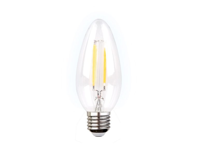 Лампа светодиодная филаментная Ambrella light E27 6W 4200K прозрачная 202220