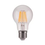 Лампа светодиодная филаментная Elektrostandard E27 12W 3300K груша прозрачная 4690389041471