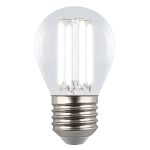Лампа светодиодная филаментная Uniel LED-G45-4W/4000K/E27/CL GLY01TR UL-00011941