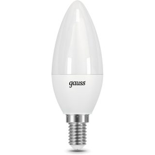 Лампа светодиодная Gauss E14 9,5W 6500K матовая 103101310