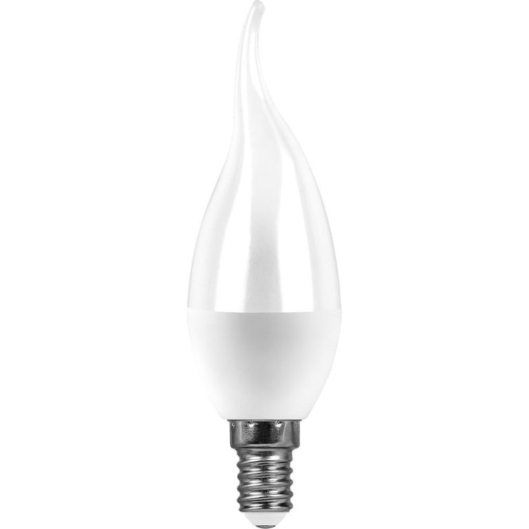 Лампа светодиодная Saffit SBC3713 Свеча на ветру E14 13W 4000K 55165