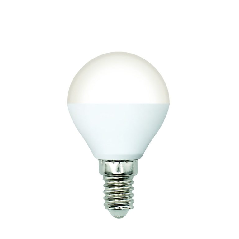 Лампа светодиодная Volpe Optima LED-G45-5W/4000K/E14/FR/SLS UL-00008813