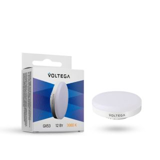 Лампа светодиодная Voltega GX53 12W 3000K 7234