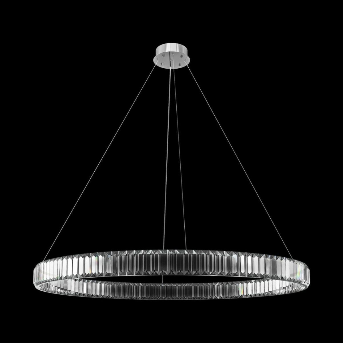 Подвесная люстра Loft IT Crystal ring 10135/1000 Chrome Подвесная люстра Loft IT Crystal ring 10135/1000 Chrome