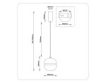 Подвесной светильник Ambrella Light High Light Modern LH11003