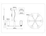Подвесная люстра Ambrella Light High Light Modern LH11107