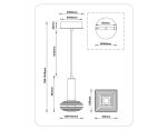 Подвесной светильник Ambrella Light High Light Crystal LH31001