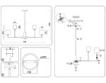 Люстра на штанге Ambrella Light High Light Heigh Light LH53005