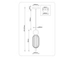 Подвесной светильник Ambrella Light High Light Ceramo Modern LH53101
