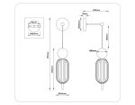 Бра Ambrella Light High Light Ceramo Modern LH53108