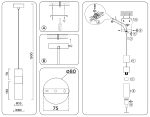 Подвесной светильник Ambrella Light High Light Heigh Light LH55111