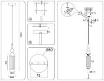Подвесной светильник Ambrella Light High Light Heigh Light LH55251