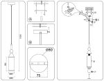 Подвесной светильник Ambrella Light High Light Heigh Light LH55271