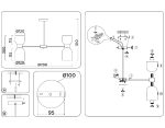 Люстра на штанге Ambrella Light High Light Heigh Light LH56083