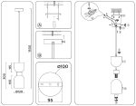 Подвесной светильник Ambrella Light High Light Heigh Light LH56091