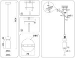 Подвесной светильник Ambrella Light High Light Heigh Light LH56122