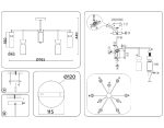 Люстра на штанге Ambrella Light High Light Heigh Light LH56128