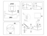 Бра Ambrella Light High Light Modern LH57004