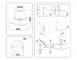 Бра Ambrella Light High Light Modern LH57010
