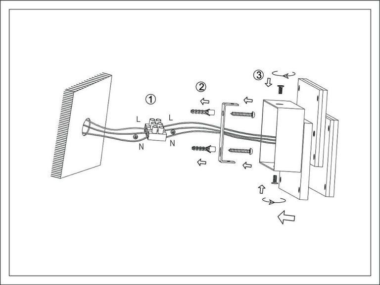 Настенный светильник DesignLed GW-6809-12-BL-WW 003016