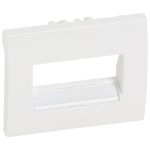 Лицевая панель Legrand Galea Life розетки RJ45 с держателем этикеток белая 777075