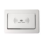 Блок розеток LK-DMS-742 (2 секции полуавтоматический 2 USB беспроводная зарядка) Mebax 00-00002869