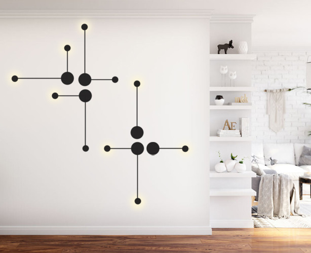 Настенный светильник Italline IT03-1435 black Настенный светильник Italline IT03-1435 black