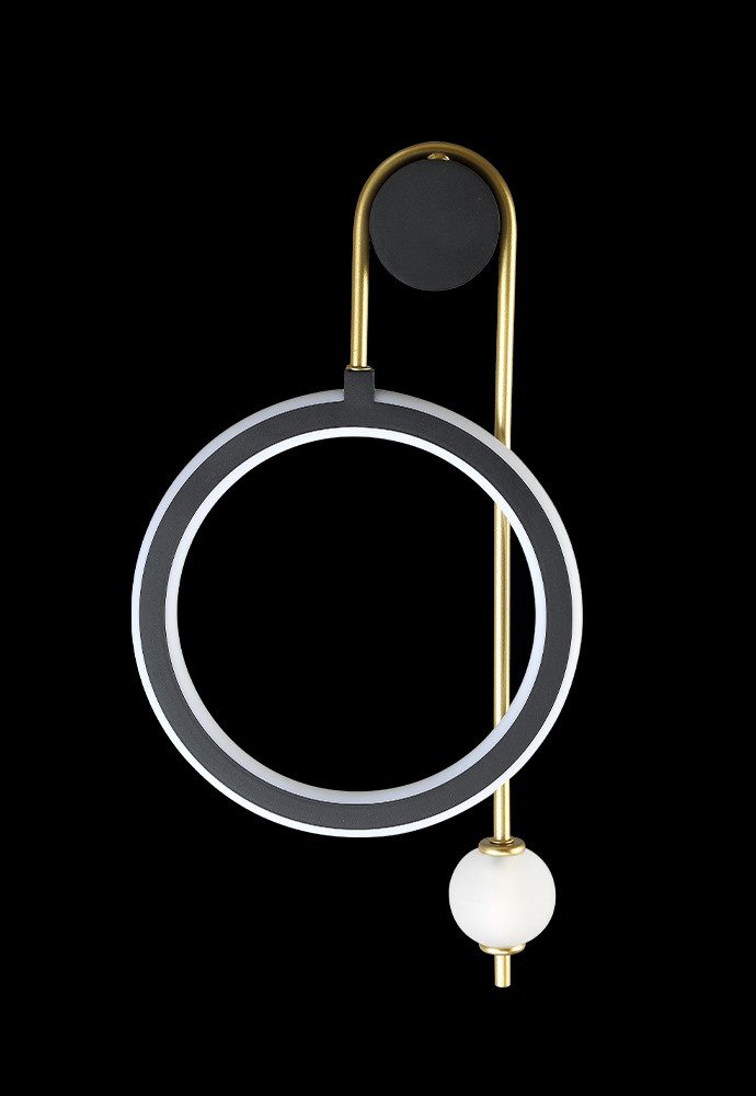 Бра Crystal lux CORIDA AP25W LED BLACK/GOLD Бра Crystal lux CORIDA AP25W LED BLACK/GOLD