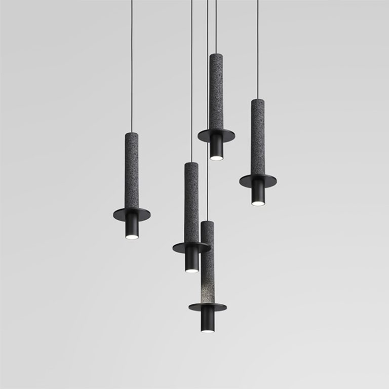 Подвесной светильник iLamp Lofty 10704P/1-D150 BK-GR