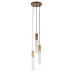Подвесной светильник Delight Collection Flume MD2045-3A ant.brass