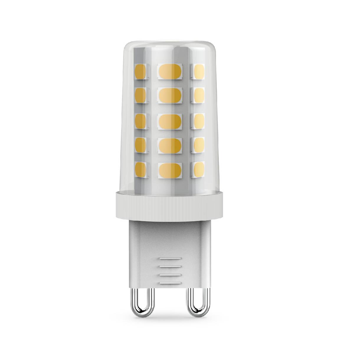Лампа светодиодная Gauss G9 3,5W 4100К прозрачная 107009205 Лампа светодиодная Gauss G9 3,5W 4100К прозрачная 107009205