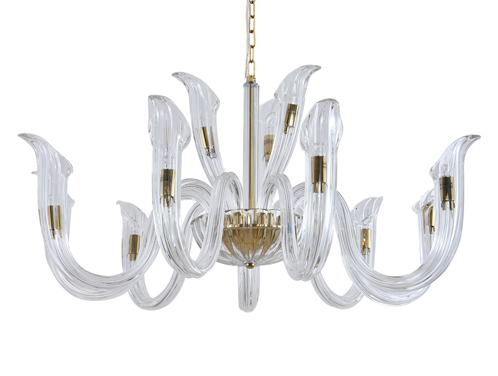 Подвесная люстра Newport Lilia 3653+9/C gold М0070745 Подвесная люстра Newport Lilia 3653+9/C gold М0070745